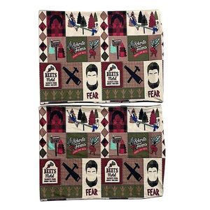 The Office Schrute Farms Pillowcases Set of 2 Dwight Fear Beets Motel 25x19.5